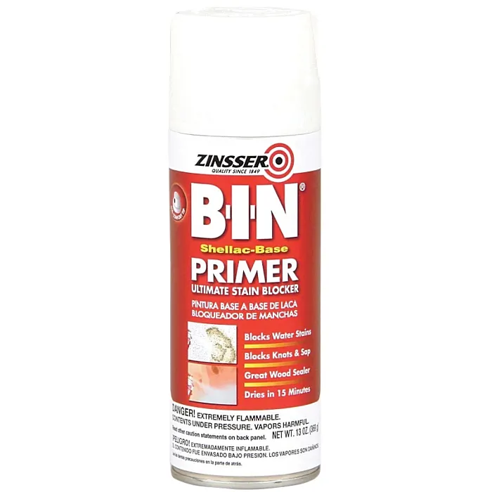 Zinsser B-I-N Shellac-Base Primer - 13 oz. Spray - White
