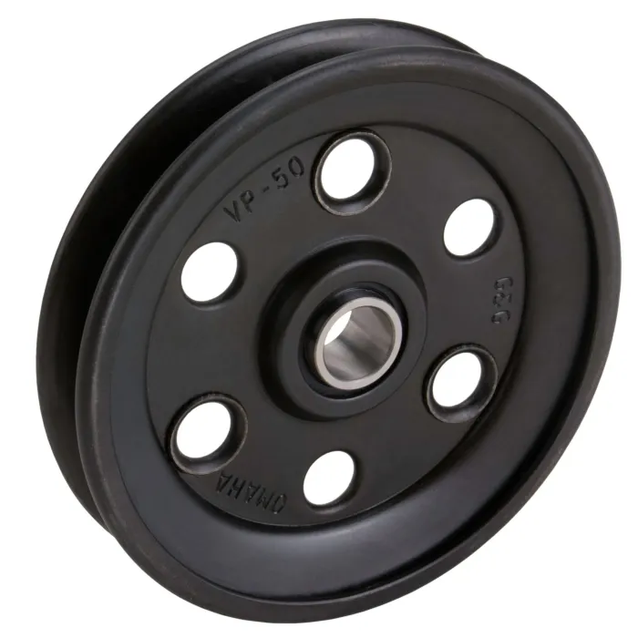 G&G Manufacturing Company 5" High Speed V-Idler Pulley, 5/8" Bore