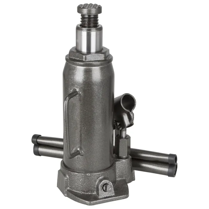Pro-Lift ProSource T010708 Hydraulic Bottle Jack, 8 ton, 9-1/16 to 18 in Lift, Steel, Gray