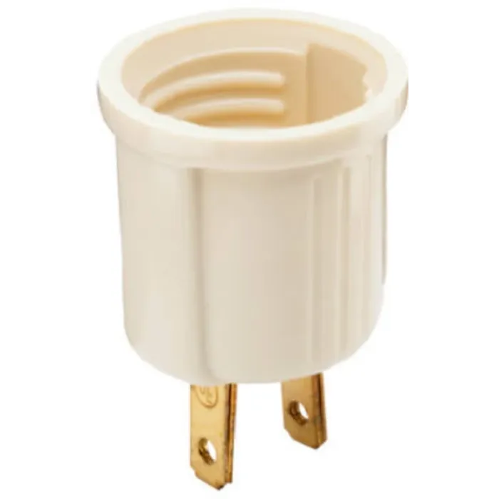 Pass & Seymour Legrand 61ICC10 Edison Adapter, 660 W, Ivory