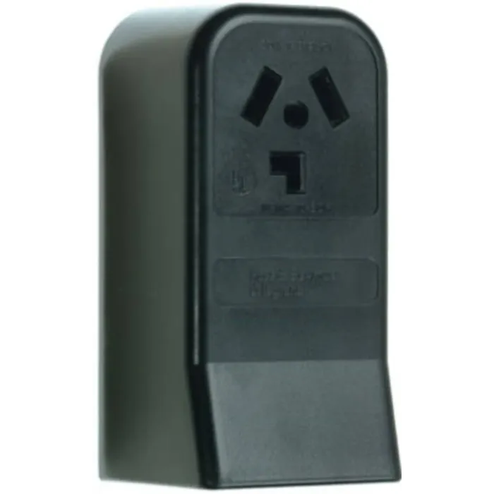 Pass & Seymour Legrand 388CC6 Straight Blade Power Outlet Receptacle, Surface Mounting, 3-Pole, 125/250 V, 30 A