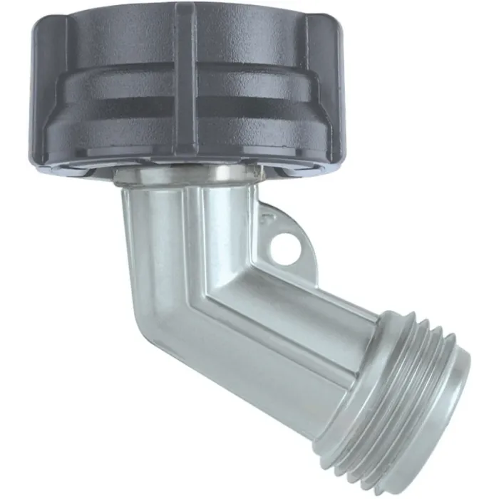 Gilmour 801604-1001 Hose Connector, Die-Cast Zinc, Nickel, For: Garden Hose