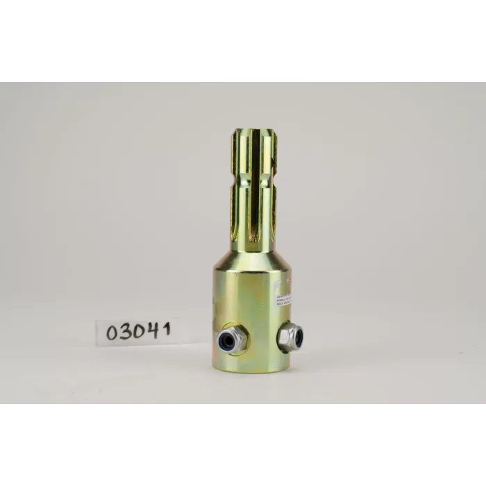 Double HH 1-3/4" x 20spl Female 1-3/8" x 6spl Male PTO Adapter