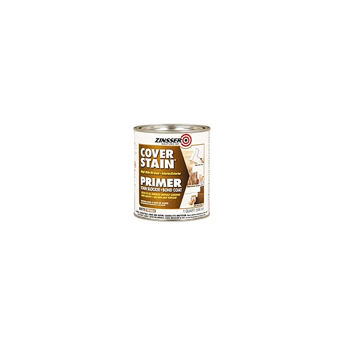 Zinsser High Hide Cover-Stain® Primer - 1 Qt - White