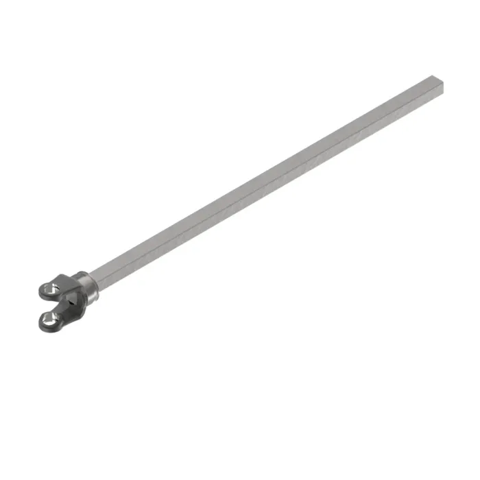 Weasler 14 series yoke and shaft, 1 x 1 1/8 square