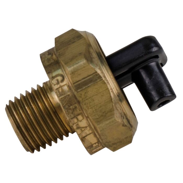 Alkota Cleaning Systems Inc 1/4 in MPT x Plastic Hose Barb Brass Thermal Relief Valve
