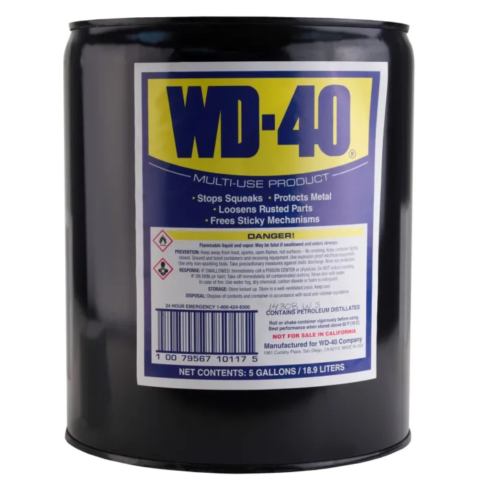 WD-40 5 gal Liquid Light Green to Amber Multi-Use Lubricant