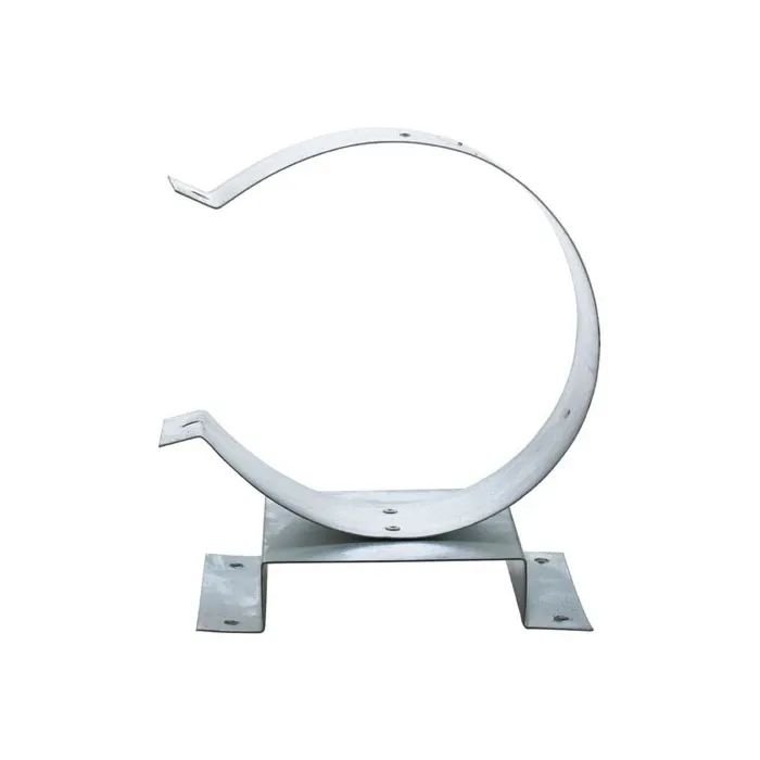 Selkirk 4 in Aluminum/Galvanized Steel Gray Type B Wall Support/Band Assembly