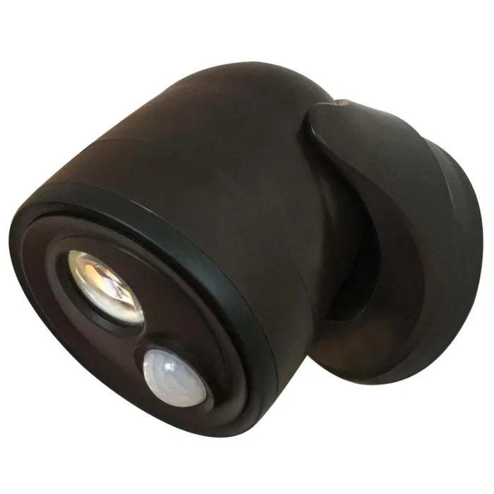 Fulcrum 33001-107 Security Light, LED Lamp, 400 Lumens, Bronze Fixture