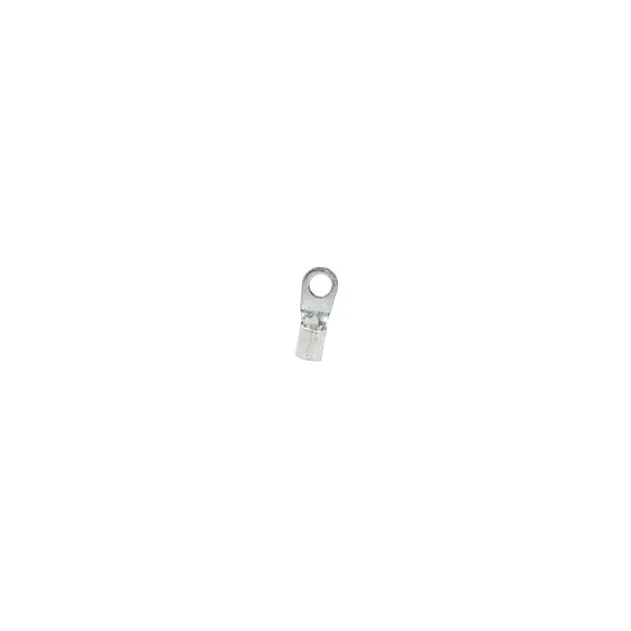 6 AWG Non-Insulated Ring Terminal (10pk) 1/4 in.