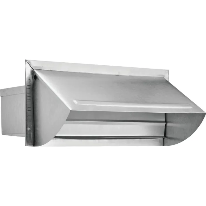Lambro Aluminum Wall Exhaust Vent - 3-1/4 in. x 10 in.