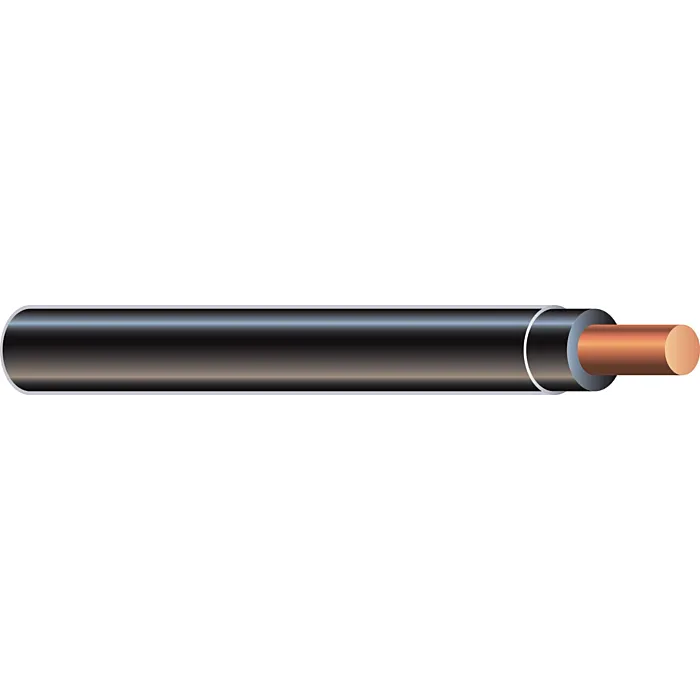 Southwire #10 THHN Solid Electrical Wire Black
