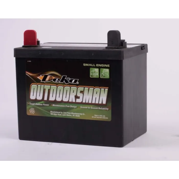 Deka Outdoorsman 12V Lawn & Garden 300 CCA Small Engine Battery, Left Front Positive
