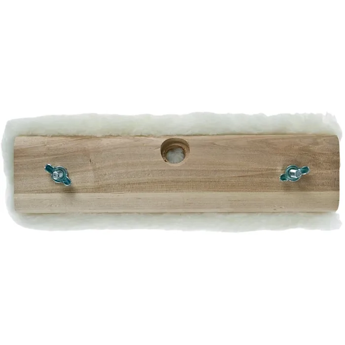 Linzer LB110 Floor Applicator, 11 in L Pad, 7-3/4 in W Pad, Lambskin Pad