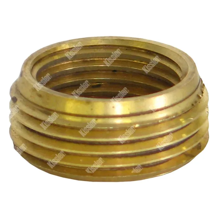 Kissler 1/2 x 3/4 in Reducing Bushing Brass Red Spout Bushing