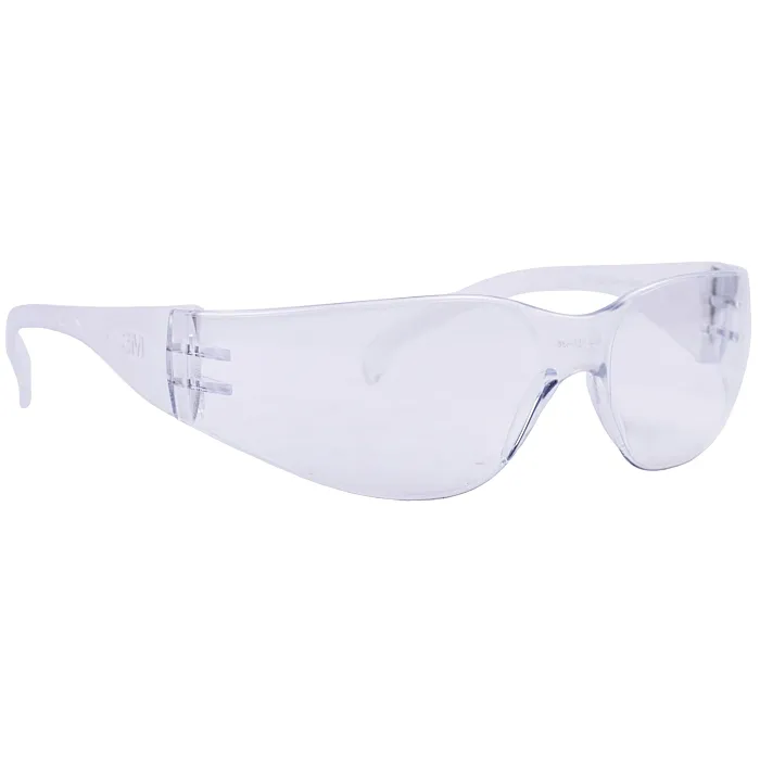 3M Virtua Protective Eyewear 11228-00000-100 Clear Uncoated Lens, Clear Temple