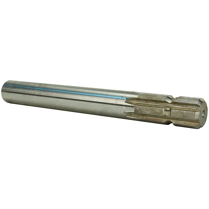 G&G Manufacturing Co Mild Steel Material 1-3/8 in x 6 in 6 in Spline Shaft