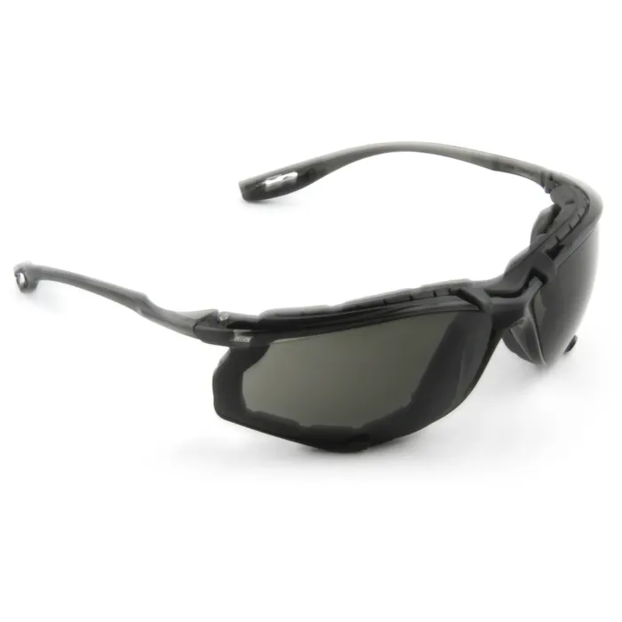 3M Virtua CCS Protective Eyewear 11873-00000-20, with Foam Gasket, GRAY Anti-Fog Lens