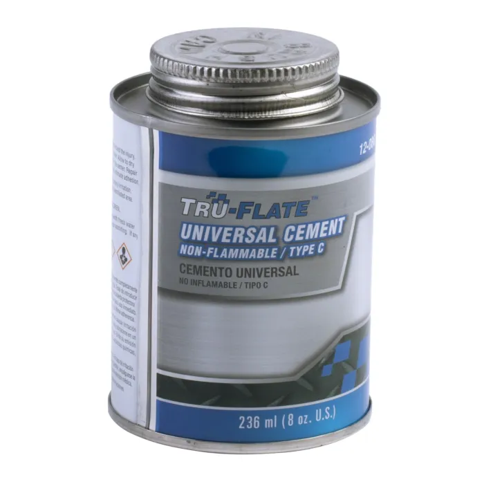 TRU-FLATE® 8 oz Can Non-Flammable Universal Cement