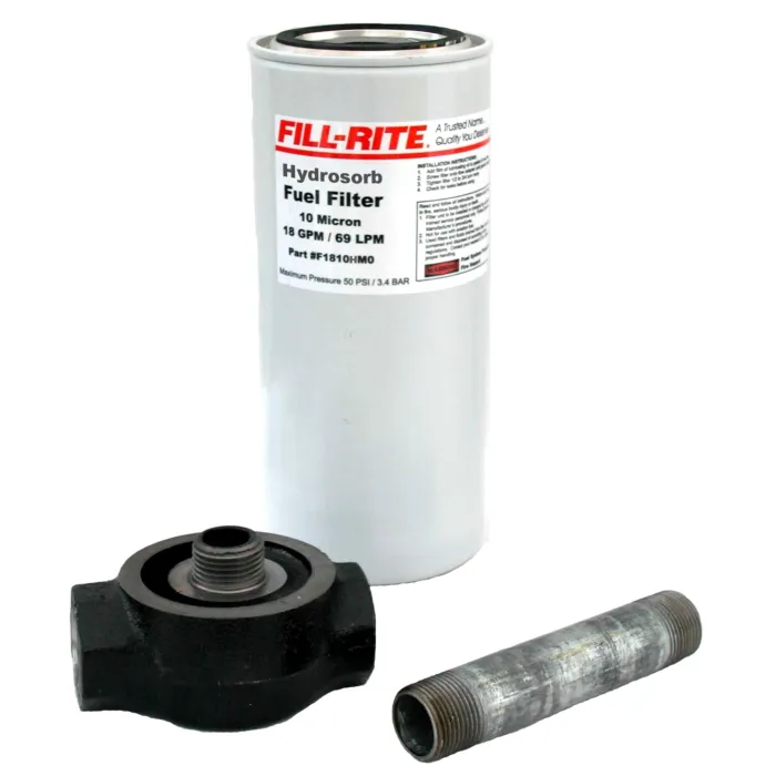 Fill-Rite 3/4 in NPT 8-25 gpm Pumps Hydrosorb Fuel Filter Kit