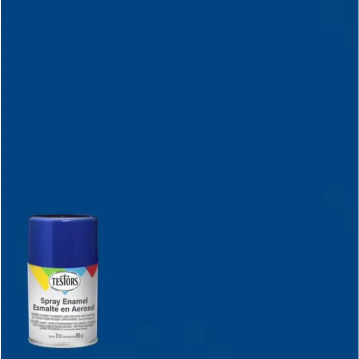 Rustoleum Testors Spray Enamel (Gloss - Dark Blue) 3 oz