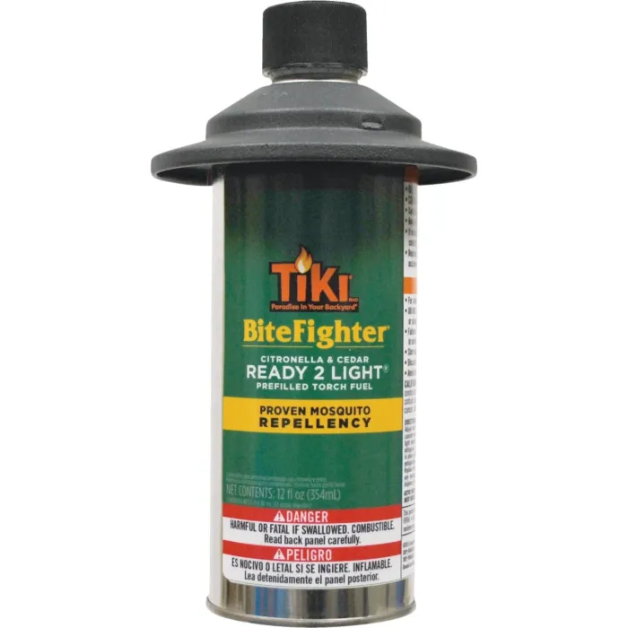 Tiki BiteFighter 12 Oz. Metal Replacement Canister with Torch Fuel