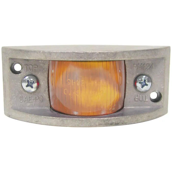 Peterson 12 V Incandescent Amber Rectangular Clearance Light
