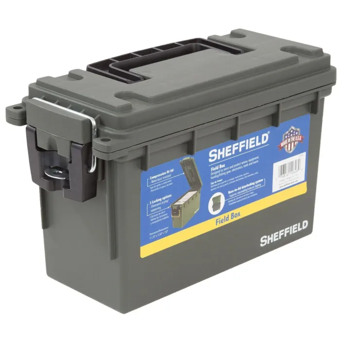 Sheffield Field Toolbox (Green) 11-1/2 in. x 5 in.