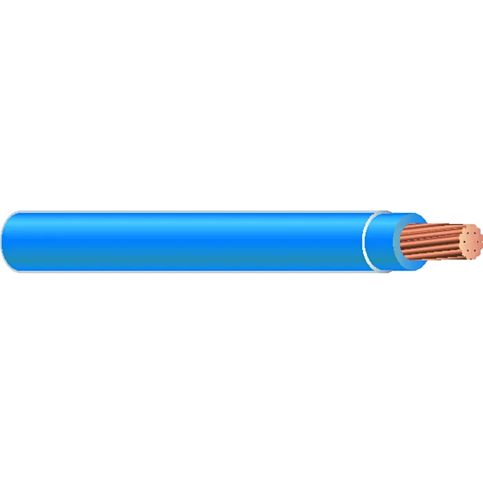 Southwire #12 THHN Solid Electrical Wire Blue