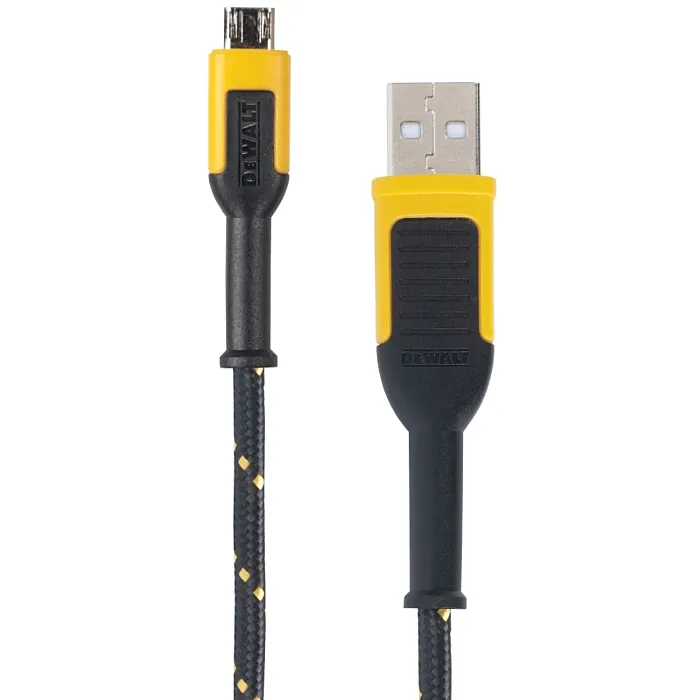 DEWALT Micro USB to USB Reinforced Cable - 6 ft