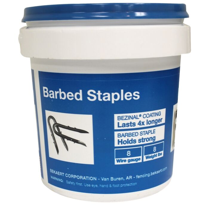 Bekaert 187244 1-3/4 in 8 ga Bezinal® Double Barbed Fence Staple