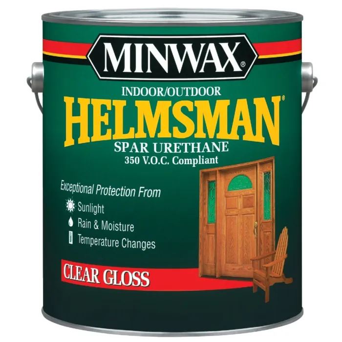 Minwax Helmsman VOC Spar Interior & Exterior Varnish (Gloss - Clear) 1 gal