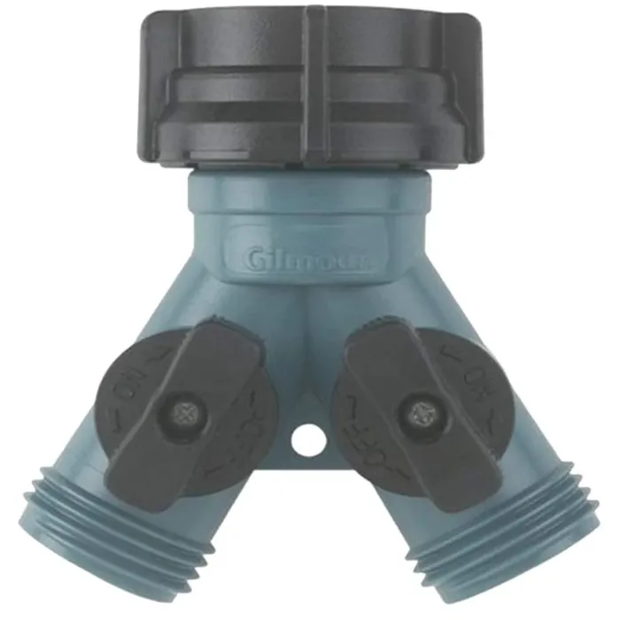 Gilmour 800174-1002 Y-Connector, For: Garden Hose