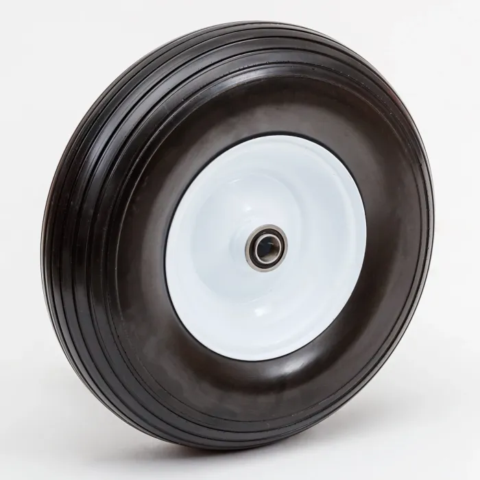 Lapp Wagons 13 in 4 in No-Flat Wheelbarrow Tire