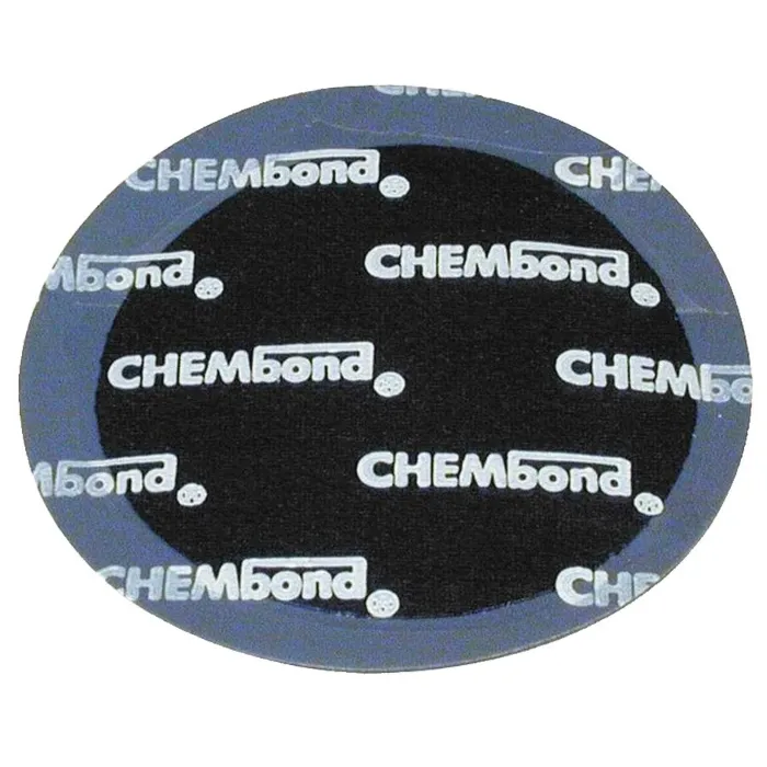 TRU-FLATE® Round Rubber Black Medium Tube patch