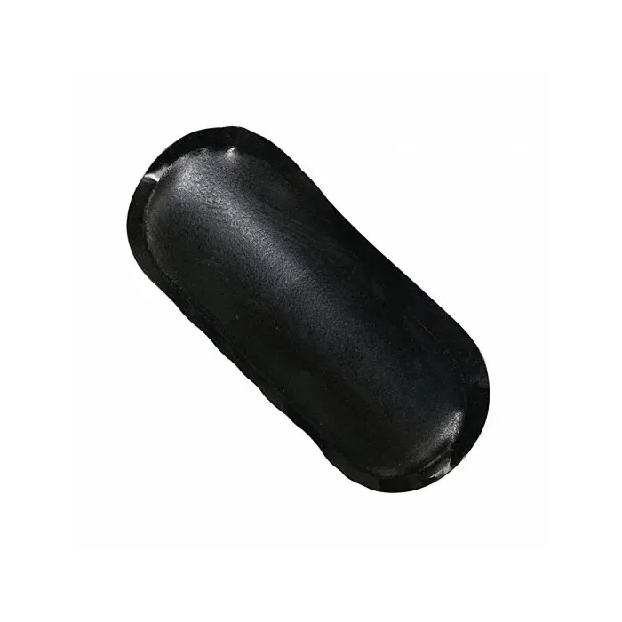 TRU-FLATE® Oval Rubber Black Large Tube patch