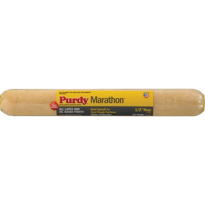 Purdy Marathon Knit Fabric Roller Cover - 1/2 in. Nap x 18 in.