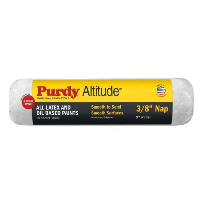 Purdy Altitude Microfiber/Polyester Paint Roller Cover - 3/8 in. Nap x 9 in.