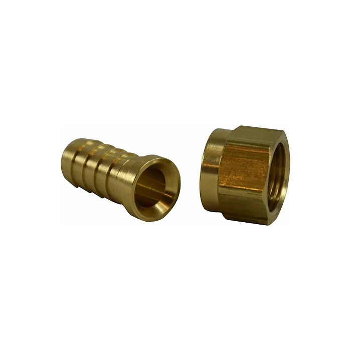 3/8 in Barb x Female Flare 150 psi Hose Adapter