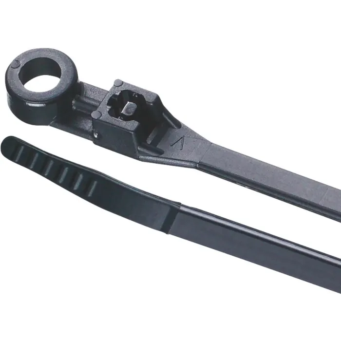 Cable Tie Express 14" 120lb UV Black Cable Tie, 100pk