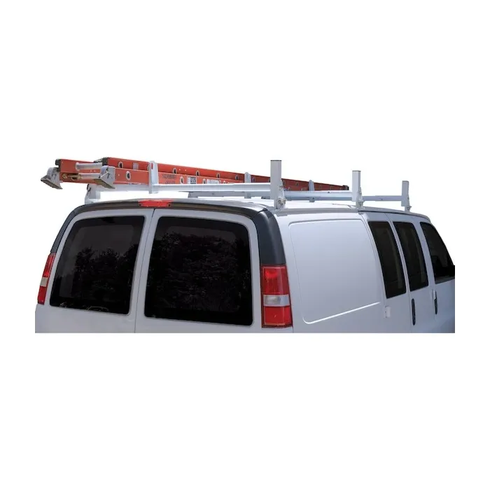 Buyers 4 in 9.62 in 53.12 in Van Ladder Rack