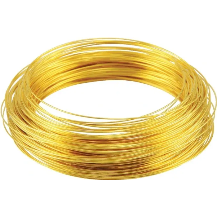 Hillman 50151 Utility Wire, 50 ft L, 20, Brass