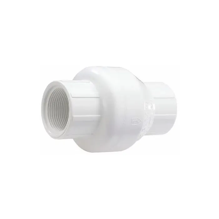 3/4 in FNPT x FNPT PVC Swing Check Valve