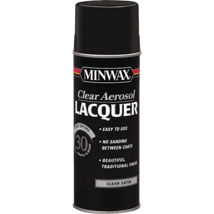 Minwax Spray Lacquer (Clear Satin) 11.5 oz