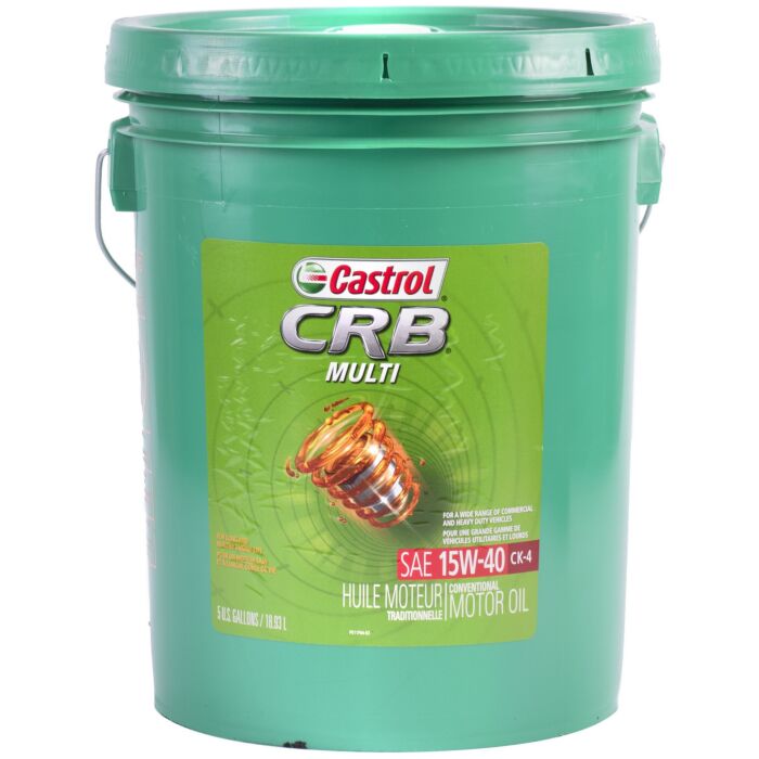 Castrol 5 gal Pail 15W-40 Multi Diesel Engine Oil