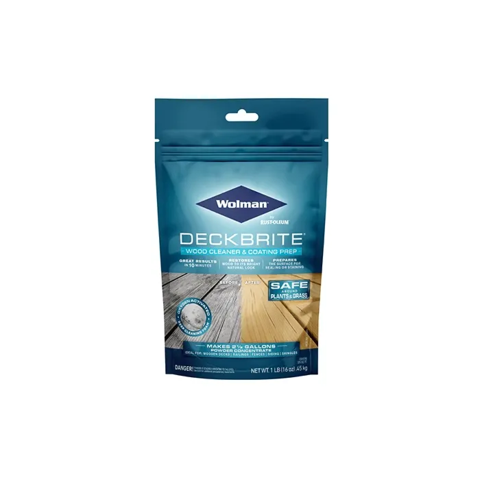 WOLMAN Wolman™ - DeckBrite® Wood Cleaner & Coating Prep - 1 Pound