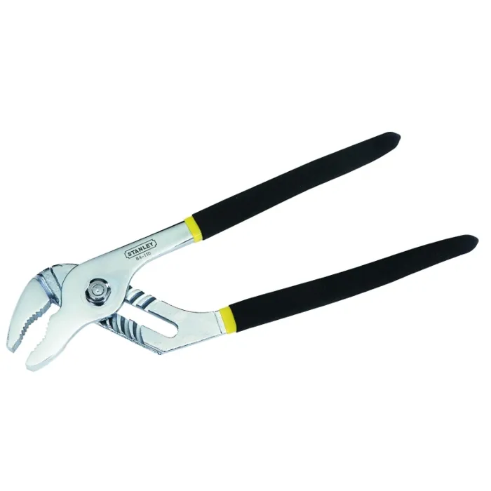 Stanley STANLEY 84-110 Joint Plier, 10-1/4 in OAL, 2 in Jaw Opening, Black/Gray Handle, Cushion-Grip Handle