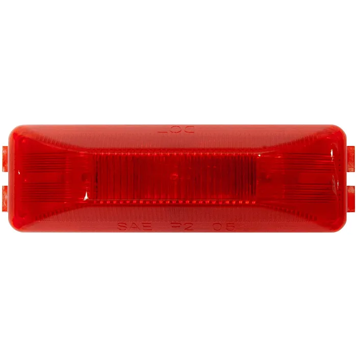 Peterson 16 V LED Red Rectangular Clearance Light