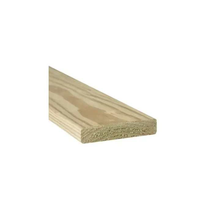 1" x 6" x 8 ft Treated Lumber