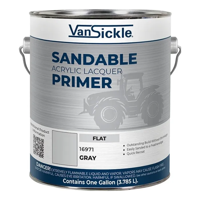 Van Sickle Sandable Acrylic Lacquer Primer (Flat - Gray) Gallon